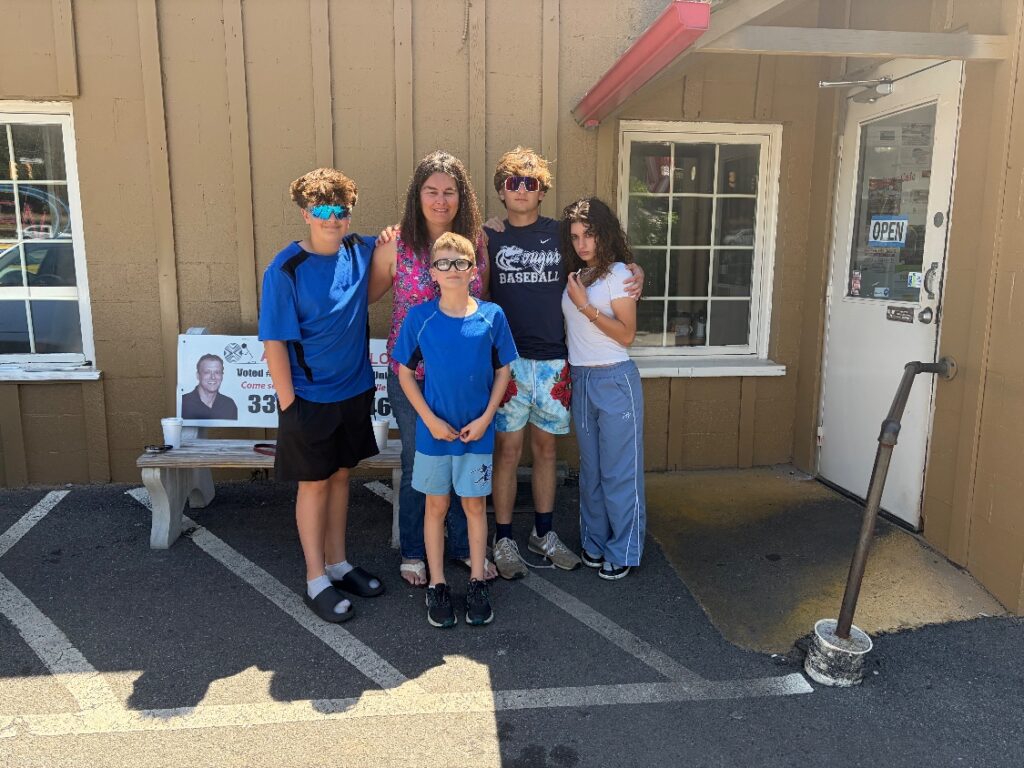 The Ford family, owners of Garrison’s Landscaping, LLC, a family-owned and operated business